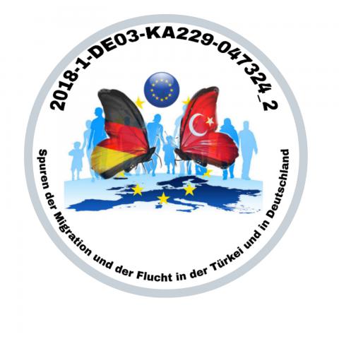 Logo des Erasmusprojekts / Logo of the Erasmus Project